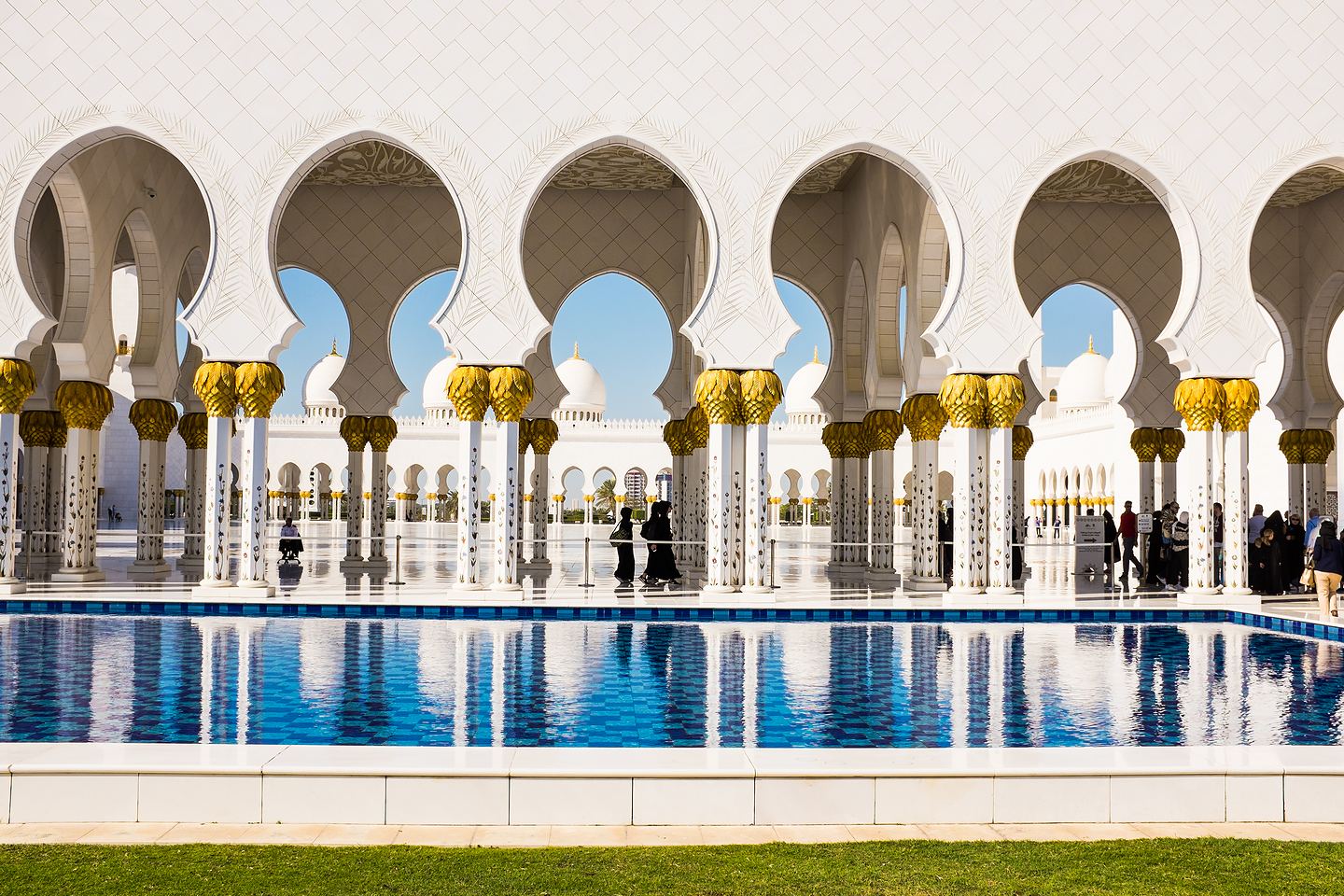 Sheikh Zayed Grand Mosque, Abu Dhabi (Emiraty Arabskie)